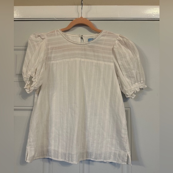 Beautiful CeCe brand short sleeve blouse, size S - Picture 1 of 3